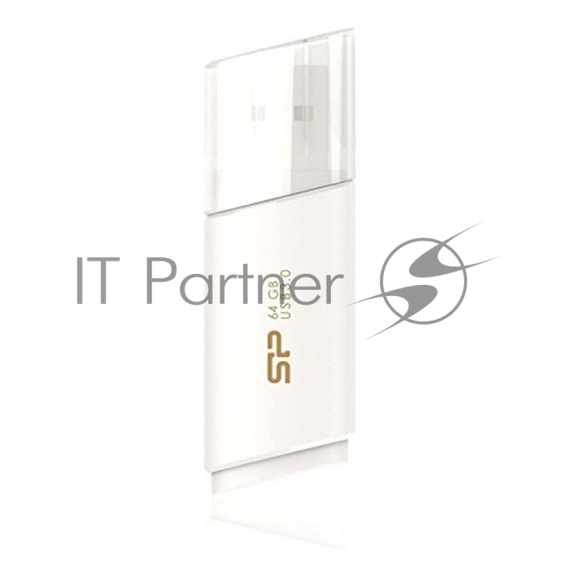 Флеш накопитель 64Gb Silicon Power Blaze B06, USB 3.0, Белый