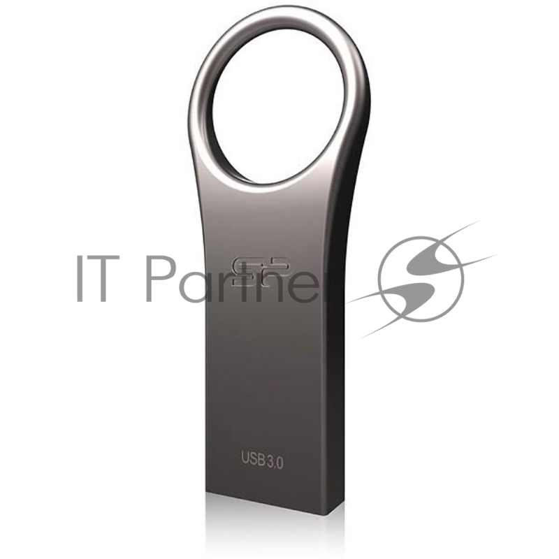 Флэш-накопитель USB3 128GB SP128GBUF3J80V1T SILICON POWER флэш-накопитель 128 ГБ интерфейс USB 3.0 скорость чтения/записи: 90/60 МБ/с работа с данными: защита паролем, резервное копирование материал корпуса: металл