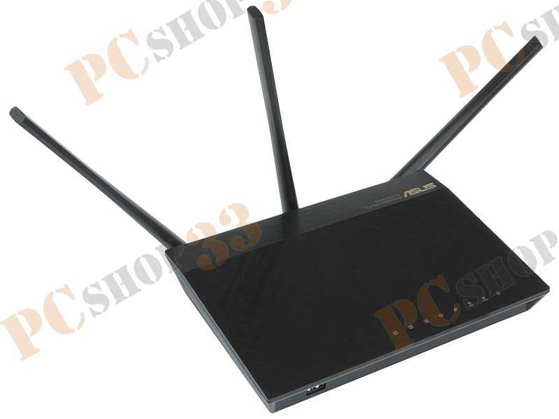 Беспроводной маршрутизатор ASUS RT-AC66U B1 WiFi 1.3Гбит/сек. + 4 порта LAN 1Гбит/сек. + 1 порт WAN 1Гбит/сек. + 1 порт USB2.0 + 1 порт USB3.0