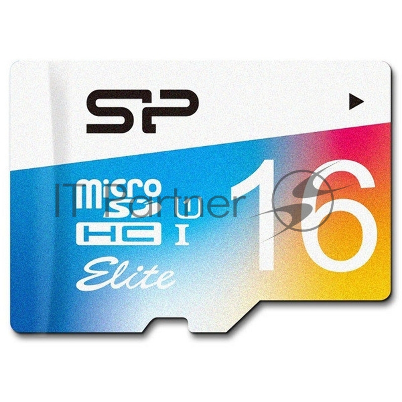 Флеш карта microSD 16GB Silicon Power Elite microSDHC Class 10 UHS-I