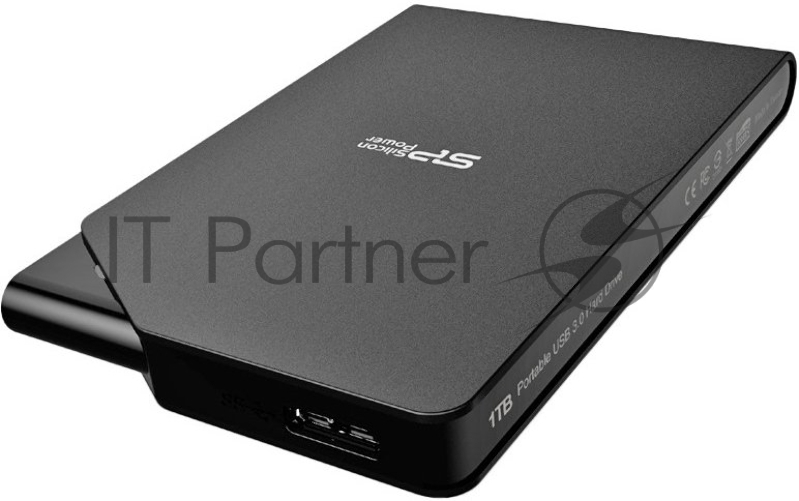 Жесткий диск Silicon Power USB 3.0 1Tb SP010TBPHDS03S3K Stream 2.5 черный