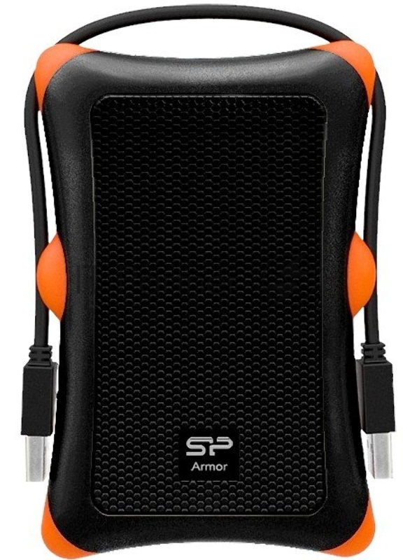 Внешний Жесткий диск Silicon Power USB 3.0 1Tb A30 SP010TBPHDA30S3K Armor 2.5 черный
