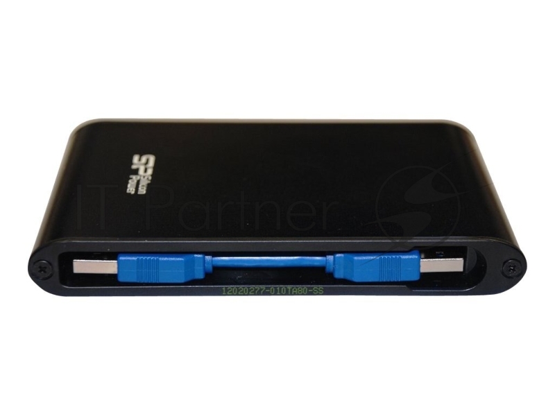 Внешний жесткий диск Silicon Power External HDD 2.5 1.0Tb Silicon Power Armor A80 <SP010TBPHDA80S3K> черный (USB3.0, противоударный MIL-STD-810F, водонепроницаемый IPX7, защита от влаги и давления, держатель кабеля)