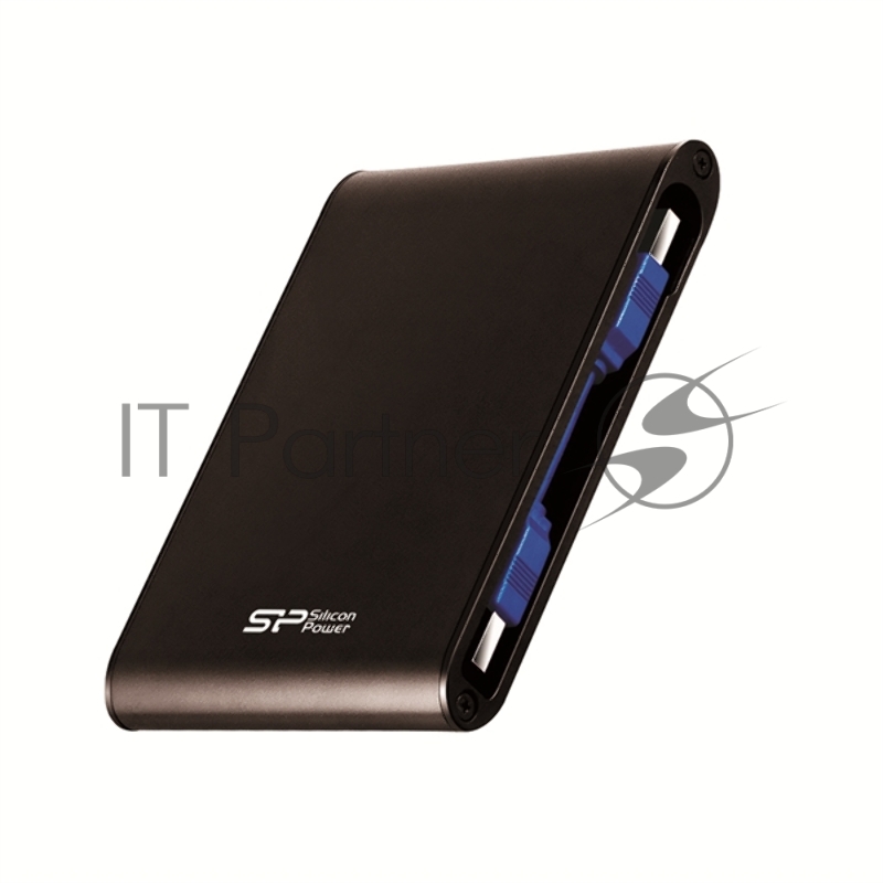 Внешний жесткий диск Silicon Power External HDD 2.5 1.0Tb Silicon Power Armor A80 <SP010TBPHDA80S3K> черный (USB3.0, противоударный MIL-STD-810F, водонепроницаемый IPX7, защита от влаги и давления, держатель кабеля)