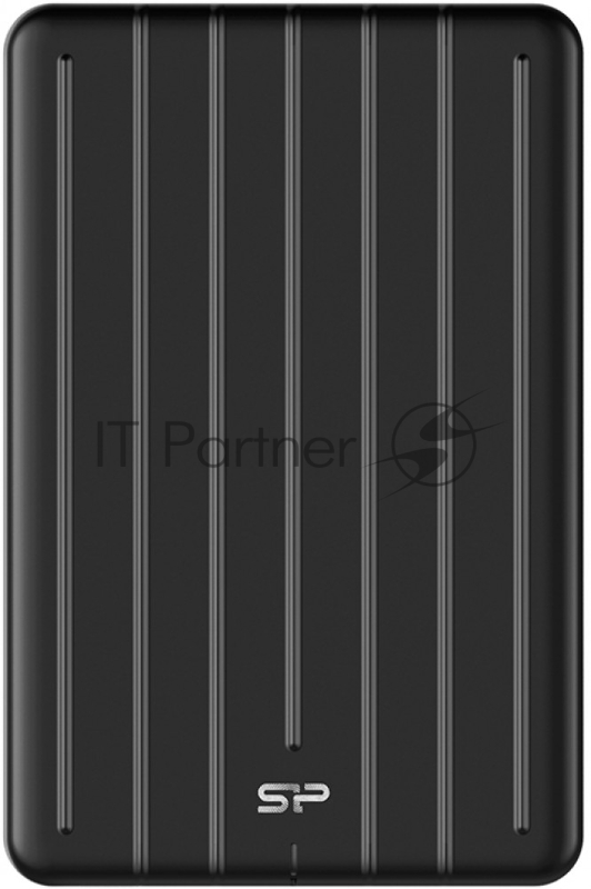 SSD Silicon Power 512Gb Bolt B75 Pro <SP512GBPSD75PSCK> (USB 3.1 Gen2 Type C, 520/450Mbs, противоударный MIL-STD 810G, 124х82х12mm, 85g) Black