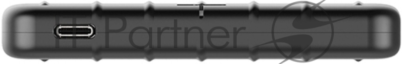 Накопитель External SSD Silicon Power 1.0Tb Bolt B75 Pro <SP010TBPSD75PSCK> (USB 3.1 Gen2 Type C, 520/450Mbs, противоударный MIL-STD 810G, 124х82х12mm, 85g) Black