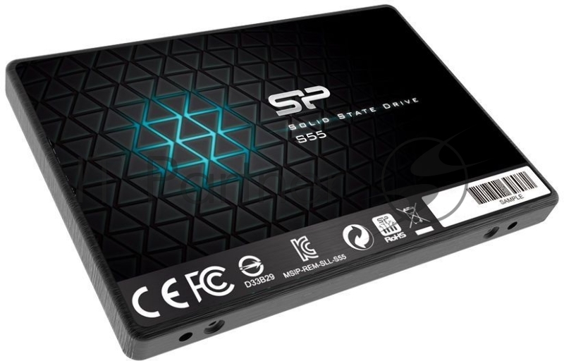 SSD накопитель Silicon Power SATA III 240Gb SP240GBSS3S55S25 Slim S55 2.5