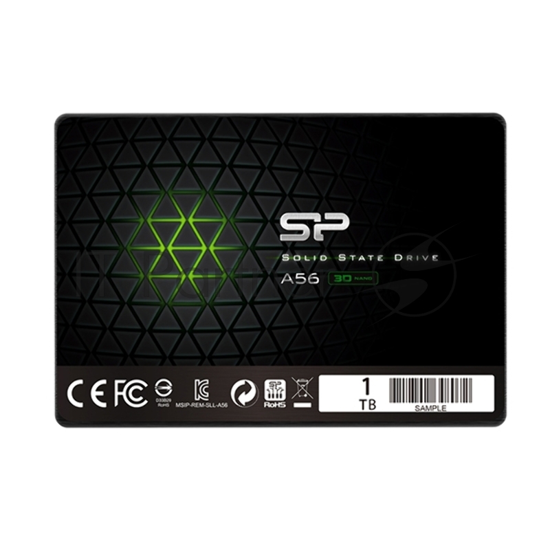 Накопитель SSD 2.5 Silicon Power 1.0Tb A56 <SP001TBSS3A56A25> (SATA3, up to 560/530MBs, 3D TLC, Phison, 7mm)