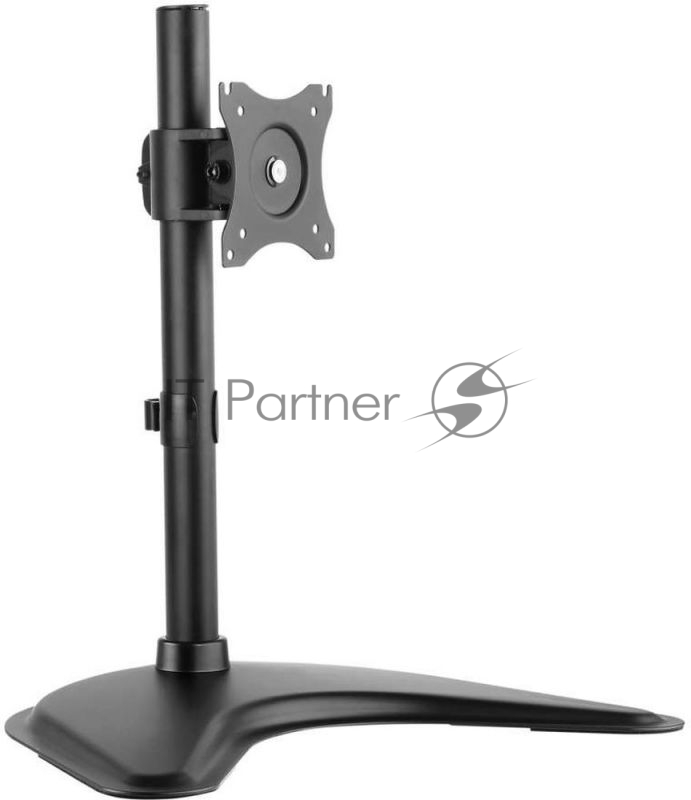 Кронштейн для мониторов Ultramounts UM 704 черный 13-27 макс.10кг настольный поворот и наклон верт