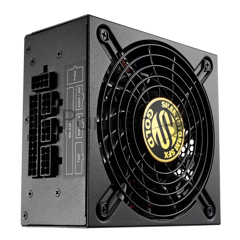 Игровой Блок питания Sharkoon SilentStorm SFX 500 Gold 500W чёрный (500 Вт, 80 Plus Bronze, 80 мм вентилятор)