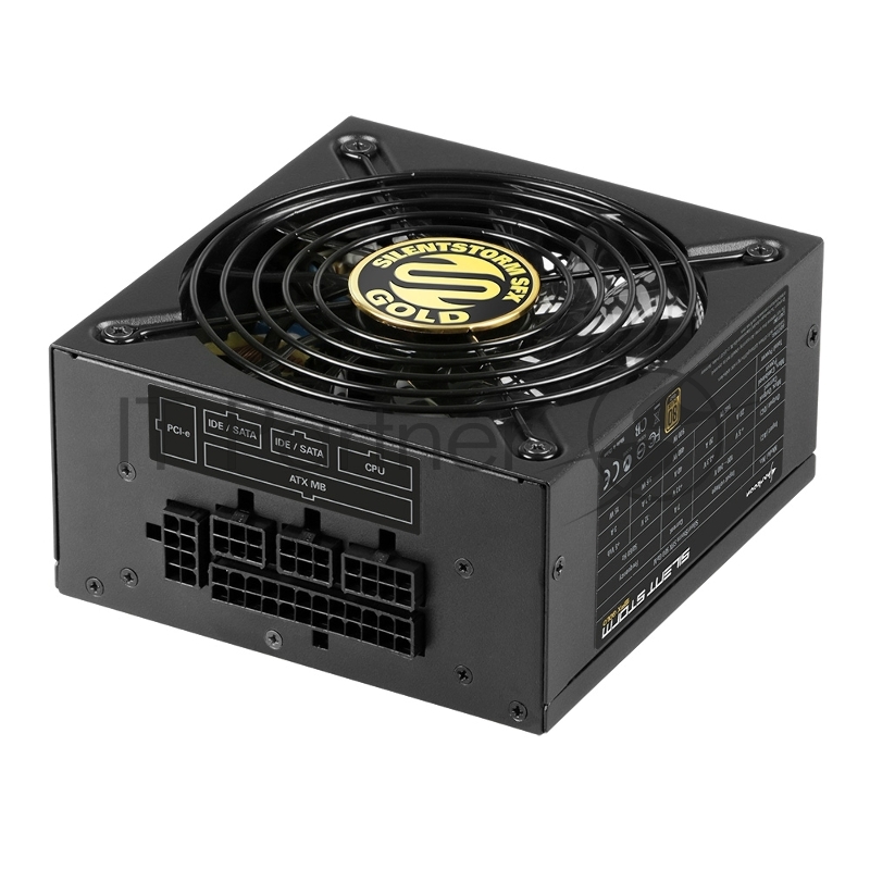 Игровой Блок питания Sharkoon SilentStorm SFX 500 Gold 500W чёрный (500 Вт, 80 Plus Bronze, 80 мм вентилятор)