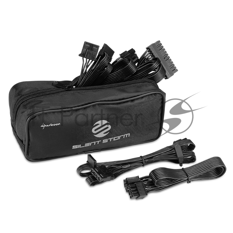 Игровой Блок питания Sharkoon SilentStorm SFX 500 Gold 500W чёрный (500 Вт, 80 Plus Bronze, 80 мм вентилятор)