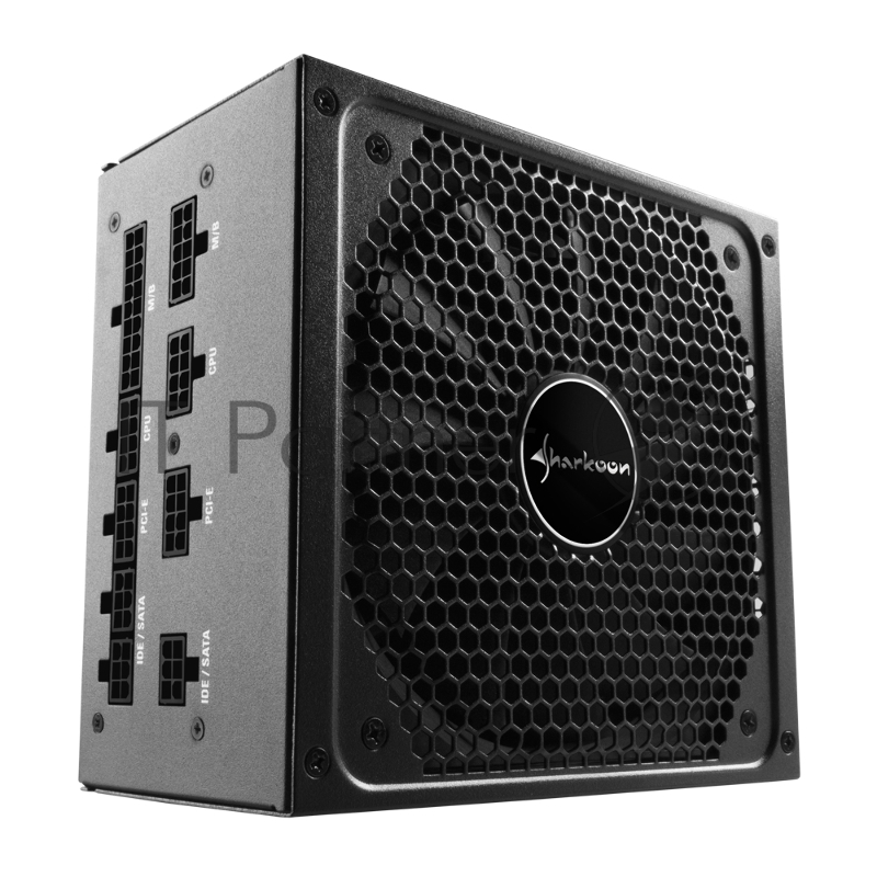 Игровой Блок питания Sharkoon Silent Storm Cool Zero 650W чёрный (650 Вт, 80 Plus Gold, 135 мм вентилятор)