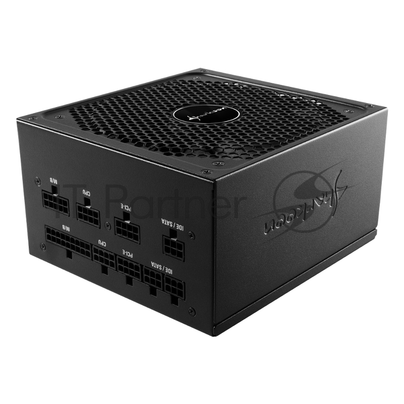 Игровой Блок питания Sharkoon Silent Storm Cool Zero 850W чёрный (850 Вт, 80 Plus Gold, 135 мм вентилятор)