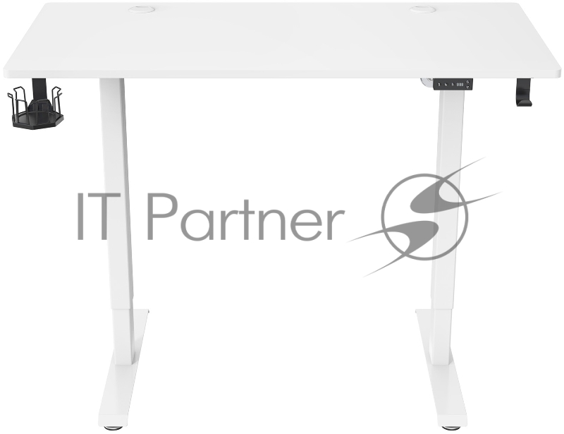 Стол Cactus CS-ED-WWT столешница МДФ белый каркас белый