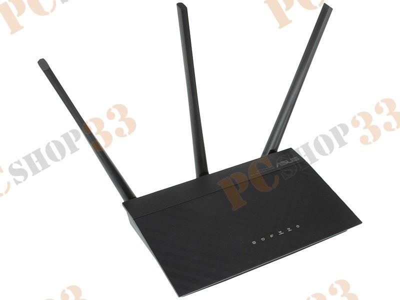 Беспроводной маршрутизатор ASUS RT-AC53 WiFi 433Мбит/сек. + 2 порта LAN 1Гбит/сек. + 1 порт WAN 1Гбит/сек.