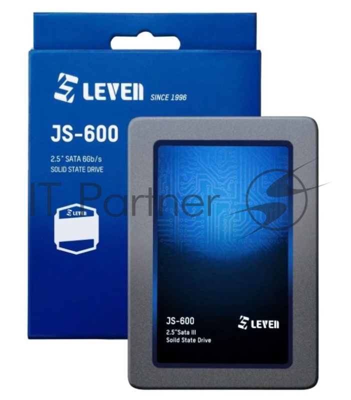 Накопитель SSD 2.5 Leven 1.0Tb JS600 Series <JS600SSD1TB> (SATA3, up to 560/510MBs, 76000IOPs, 3D NAND, 500TBW, 7mm)