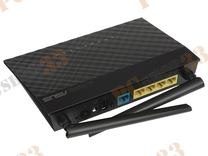 Беспроводной маршрутизатор ASUS RT-AC52U B1 WiFi 433Мбит/сек. + 4 порта LAN 1Гбит/сек. + 1 порт WAN 1Гбит/сек. + 1 порт USB2.0