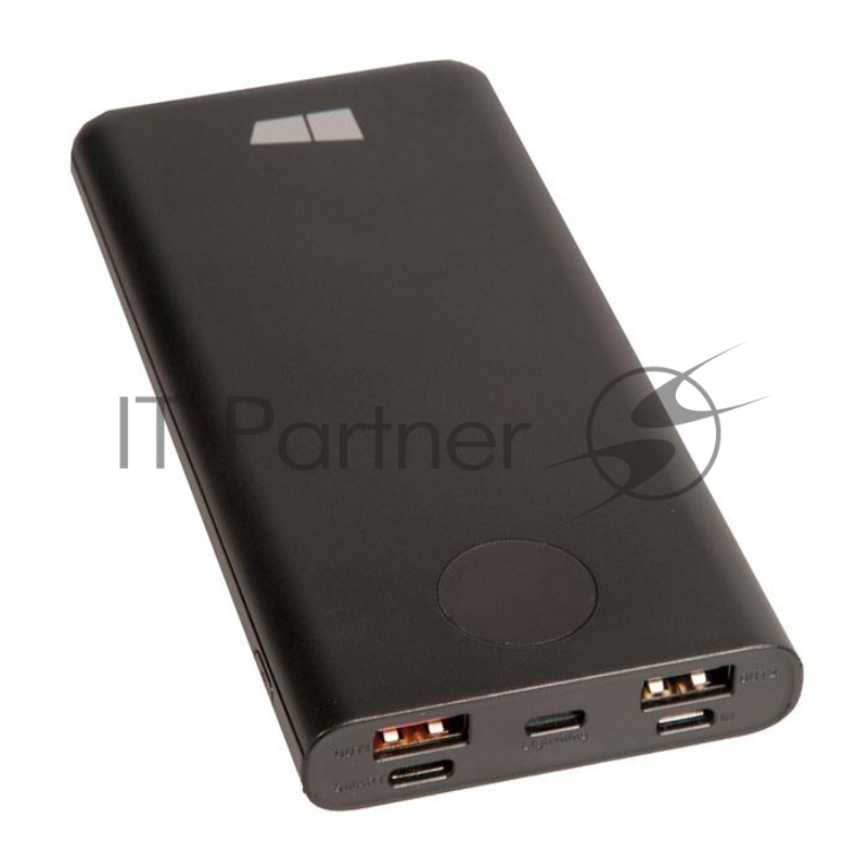 Внешний аккумулятор 10000mAh Smart 3USB 3A PD 18W+QC3.0 быстрая зарядка More choice PB31S (Black)