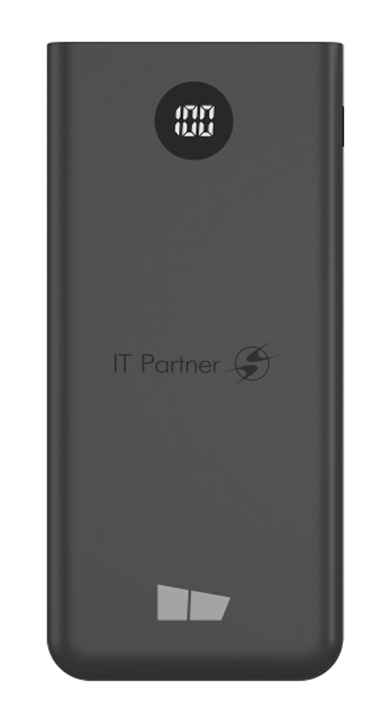 Внешний аккумулятор 10000mAh Smart 3USB 3A PD 18W+QC3.0 быстрая зарядка More choice PB31S (Black)