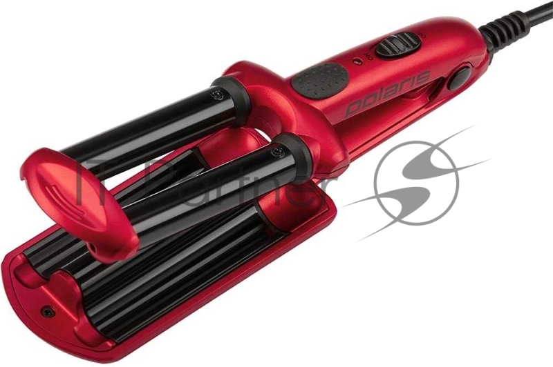 Щипцы для завивки POLARIS PHS4080MK красный/черный волна