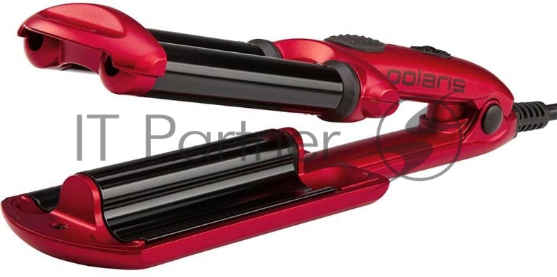 Щипцы для завивки POLARIS PHS4080MK красный/черный волна