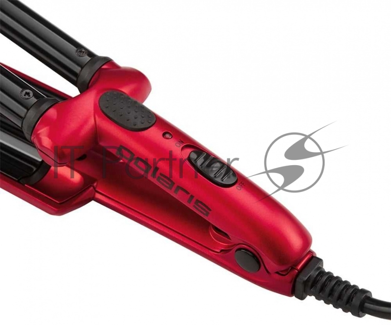 Щипцы для завивки POLARIS PHS4080MK красный/черный волна