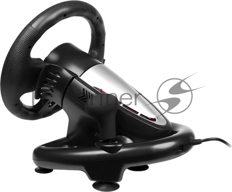 Руль SVEN GC-W700 (педали, вибро, скоба, лепестки, АКПП, D-pad, 12 кл, резин. вставки, PC/Xinput)