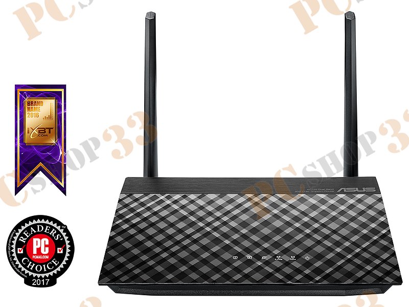 Беспроводной маршрутизатор ASUS RT-AC51U WiFi 433Мбит/сек. + 4 порта LAN 100Мбит/сек. + 1 порт WAN 100Мбит/сек. + 1 порт USB2.0