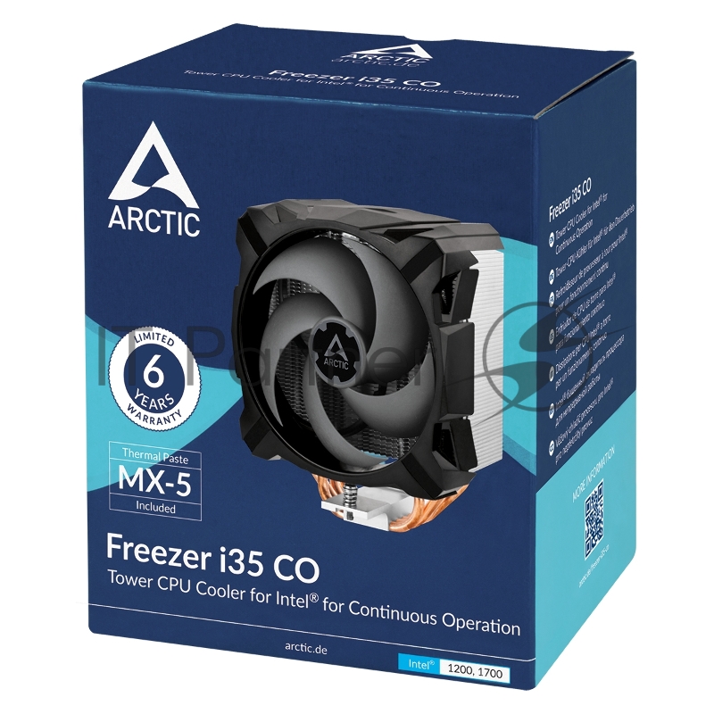 Вентилятор для процессора Arctic Freezer i35 CO Retail (Intel Socket 1200, 115x,1700) (ACFRE00095A) (703703)