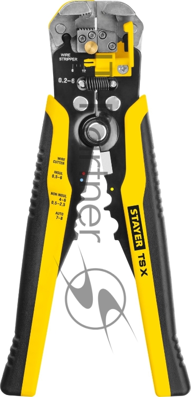 Стриппер автоматический многофункциональный, 0.2 - 6 мм2, STAYER TS-X