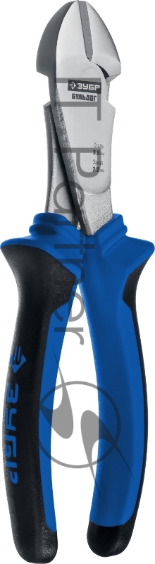 Бокорезы усиленные Зубр БУЛЬДОГ 170мм, Профессионал 2201-6-17_z02