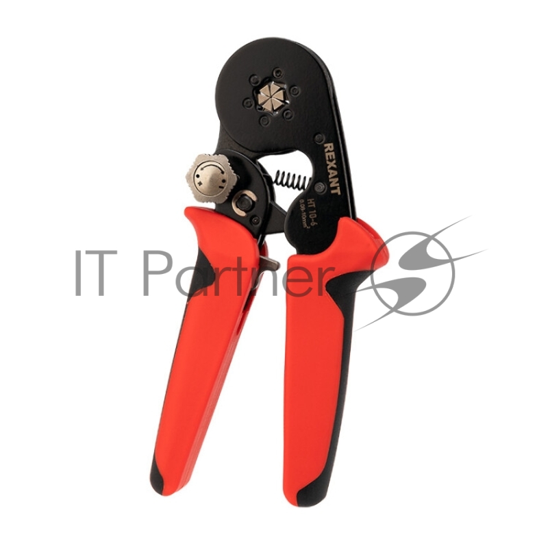 Кримпер HT 10-6 для обжима штыревых наконечников 0.08-10.0 мм? с регулятором прижимного усилия | 12-3210-1 | REXANT