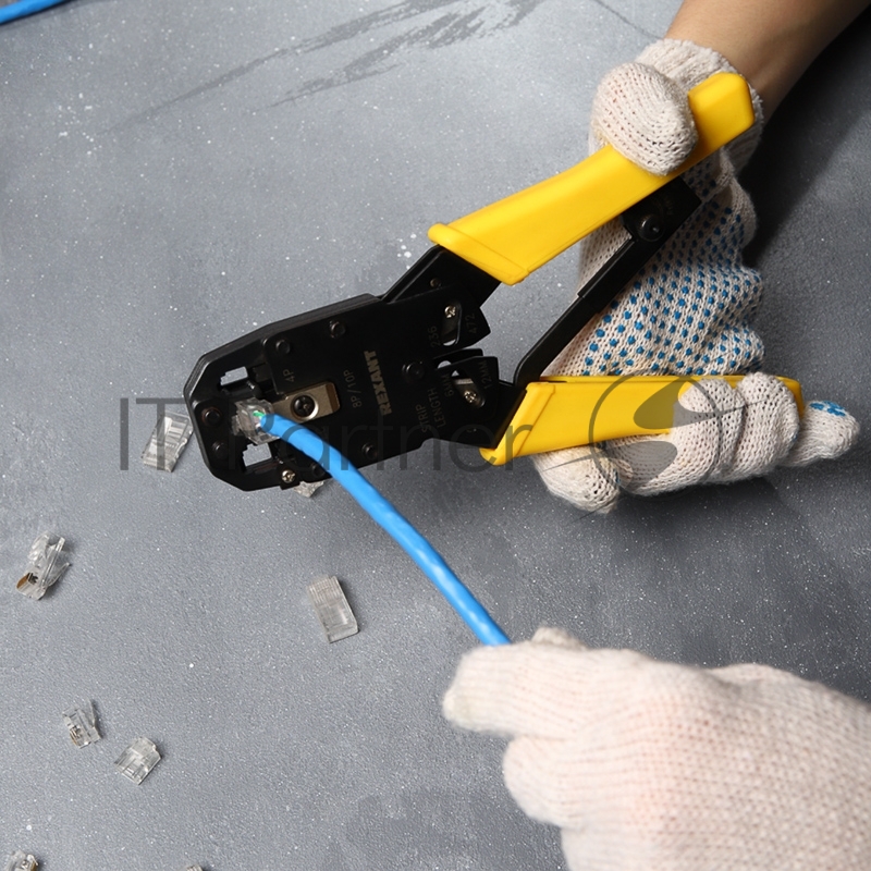 Кримпер REXANT HT-200R для обжима 10P10C, 8P8C, 6P6C, 4P4C