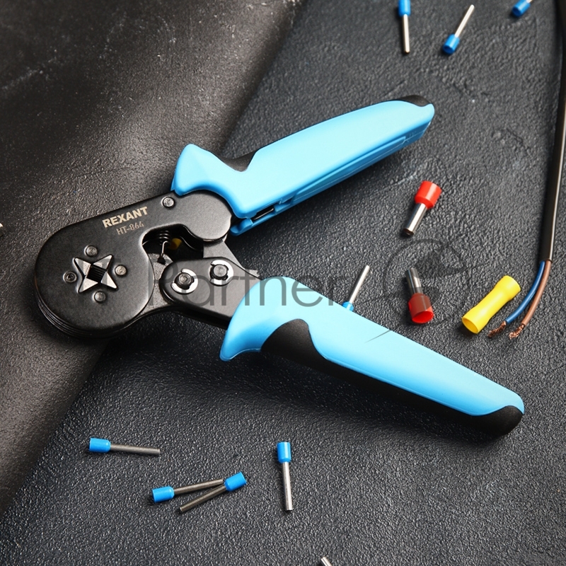 Кримпер REXANT HT-864 для обжима штыревых наконечников 0.25-6.0 мм²