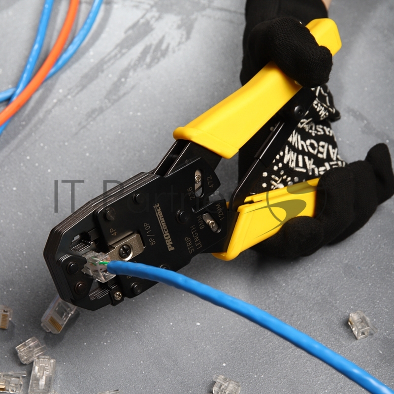 Кримпер PROconnect HT-200R для обжима 8P8C, 6P6C, 4P4C