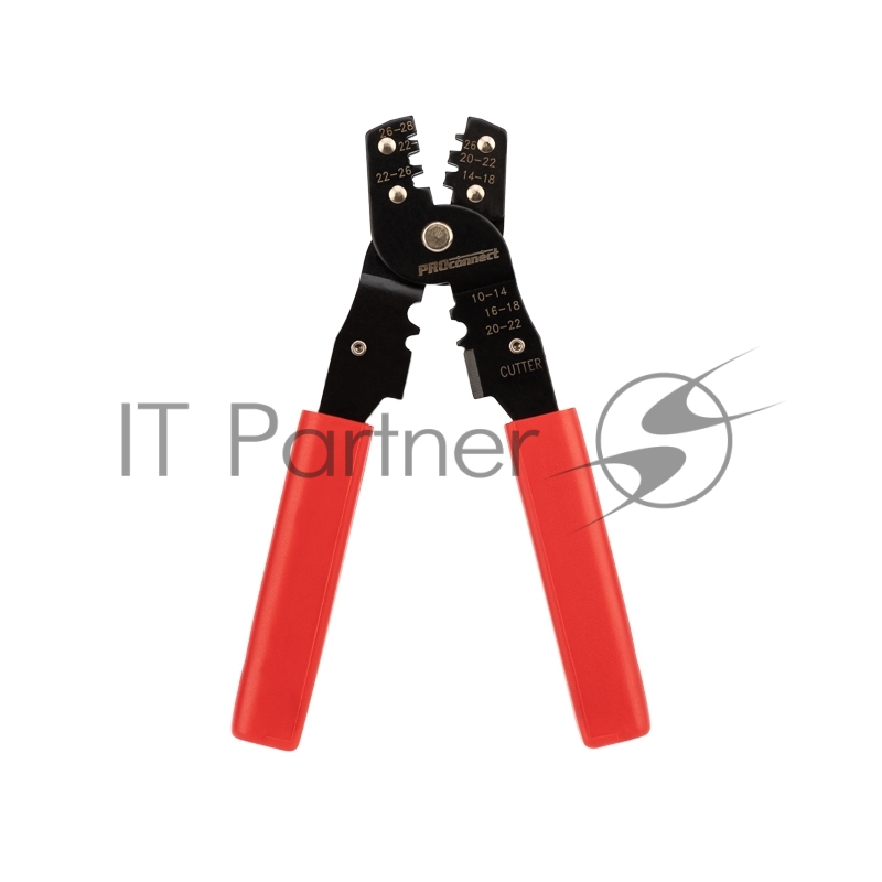 Кримпер PROconnect HT-202B для обжима автоклемм 0.10-6.0 мм²