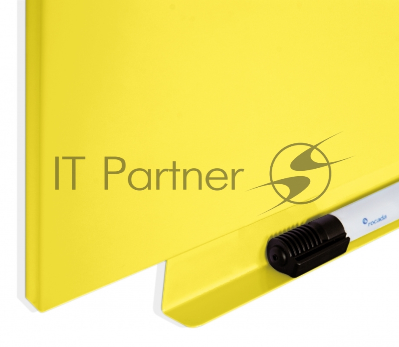 Демонстрационная доска Rocada SkinColour 6421R-1016 магнитно-маркерная лак 100x150см желтый