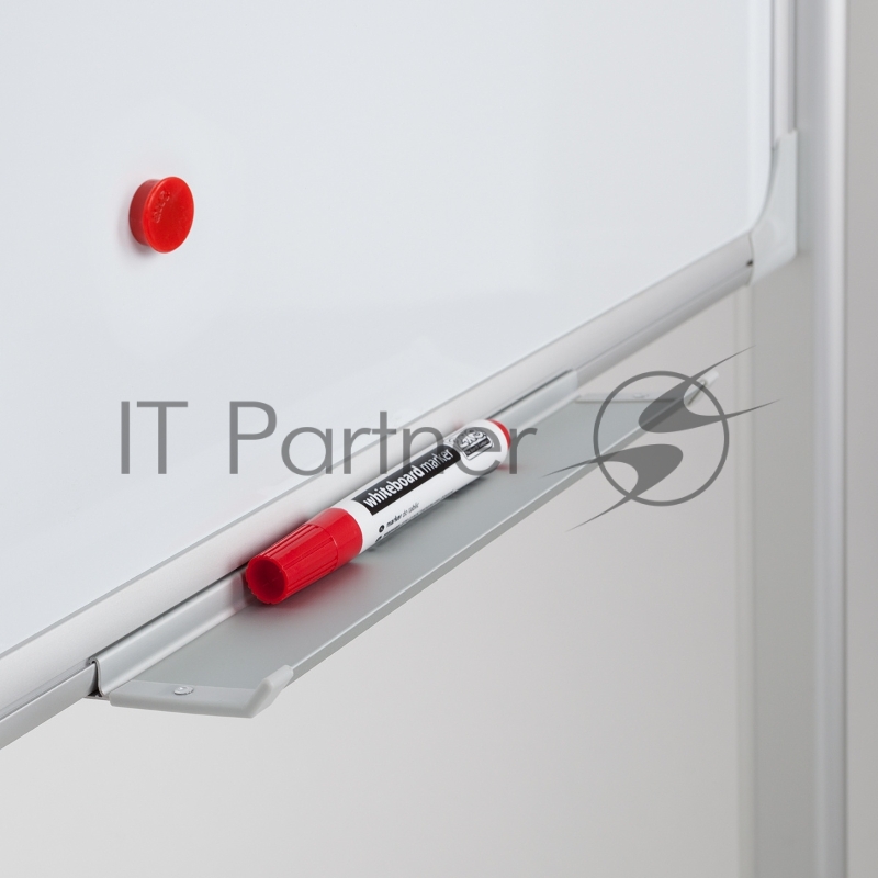 Доска магнитно-маркерная 2X3 TDS1218 120x180см алюминиевая рама на роликах не поворотная