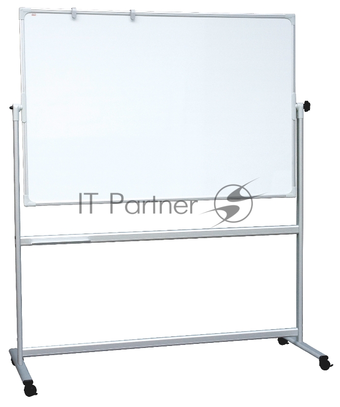 Доска магнитно-маркерная 2X3 TOS129 магнитно-маркерная лак 120x90см алюминиевая рама на роликах поворотная