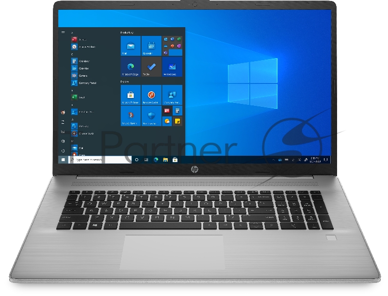 Ноутбук HP 470 G8 17.3(1920x1080)/Intel Core i7 1165G7(2.8Ghz)/16384Mb/512SSDG GeForce MX450(2048Mb)/41WHr/war 1y/2.08kg/Asteroid Silver/W10Pro