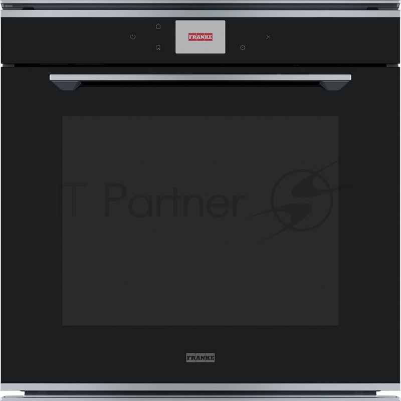 Духовой шкаф Franke FMY 99 P XS Best, Серия MYTHOS, Электрический духовой шкаф, 595x595x564, 73л, 16 функций, многоуровневое приготовление, TFT дисплей с сенсорным управлением, пиролитическая очистка, нержавеющая сталь/черное стекло