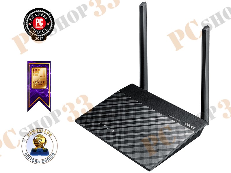 Беспроводной маршрутизатор ASUS RT-N11P B1 WiFi 300Мбит/сек. + 4 порта LAN 100Мбит/сек. + 1 порт WAN 100Мбит/сек.