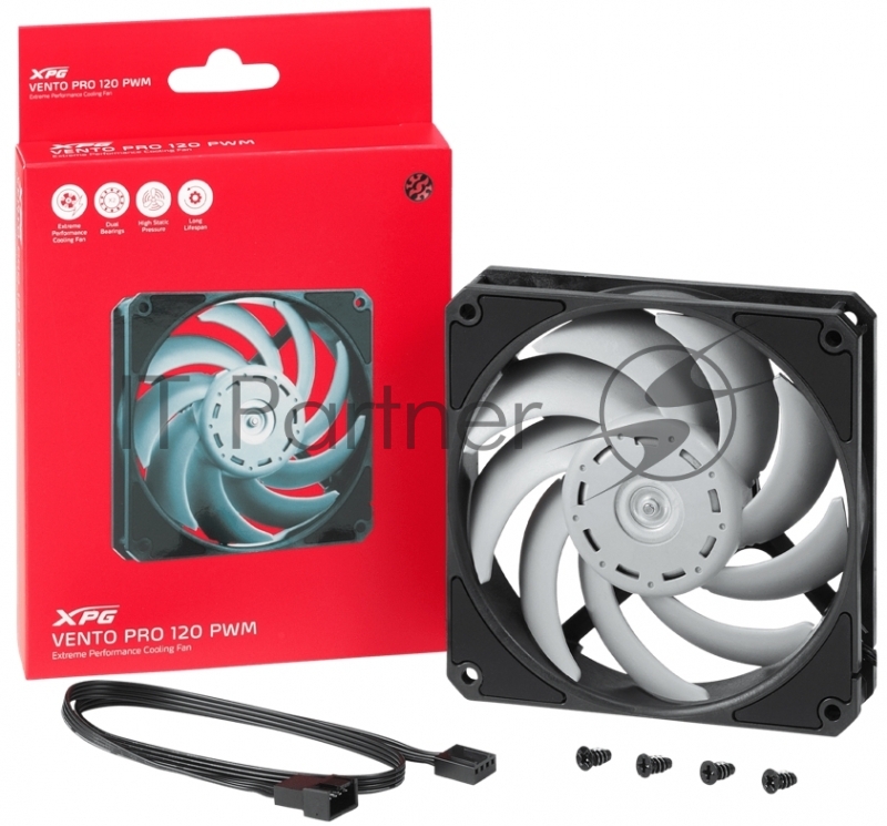 Корпусной вентилятор Cooler XPG VENTOPRO120PWM-BKCWW 120мм