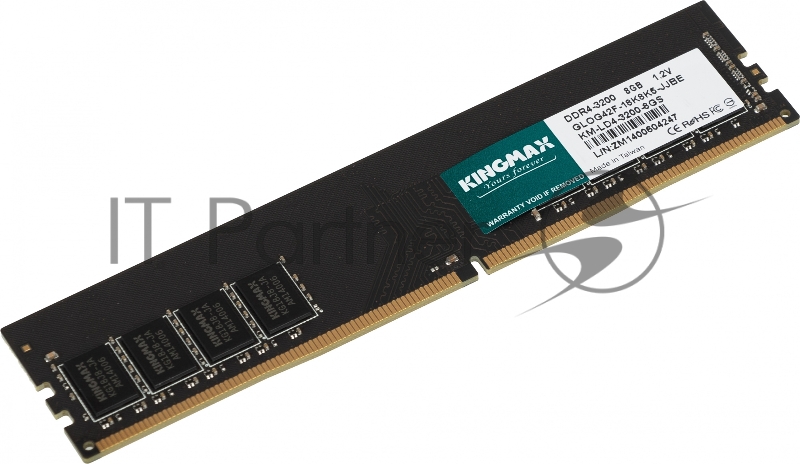 Память DDR4 8Gb 3200MHz Kingmax KM-LD4-3200-8GS RTL CL19 DIMM 288-pin 1.2В