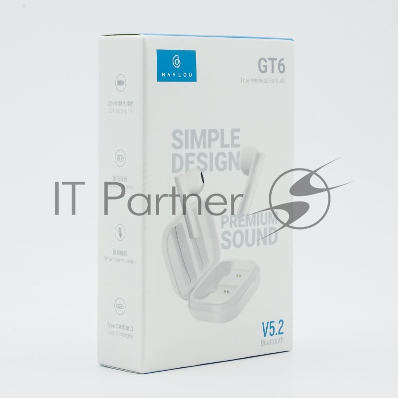 Беспроводные наушники Haylou GT6 (white) (931075)