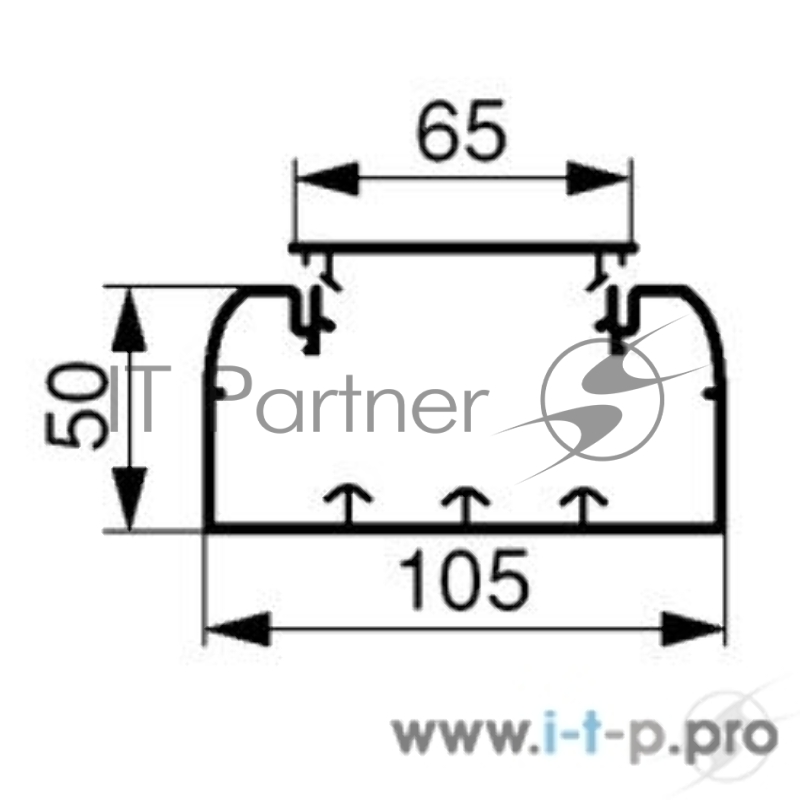 Короб Legrand 10429 105x50 1m