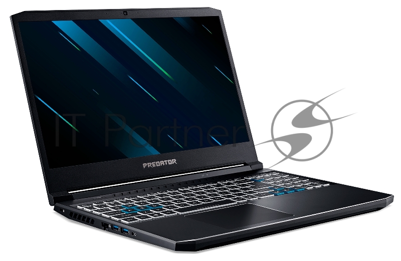 Ноутбук Acer Predator Triton 300 PT315-53-75Y9 Core i7 11800H 16Gb SSD1Tb NVIDIA GeForce RTX 3060 6Gb 15.6 IPS FHD (1920x1080) Windows 11 black WiFi BT Cam