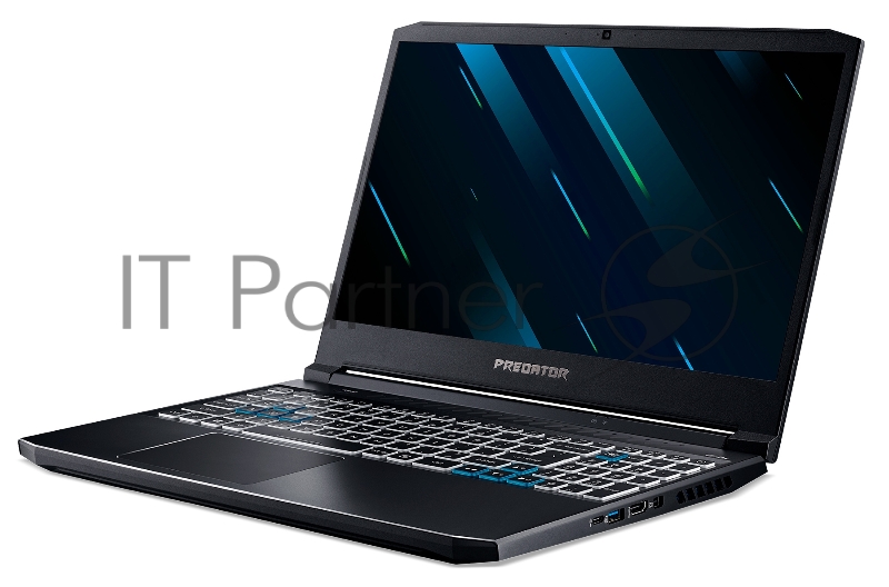 Ноутбук Acer Predator Triton 300 PT315-53-75Y9 Core i7 11800H 16Gb SSD1Tb NVIDIA GeForce RTX 3060 6Gb 15.6 IPS FHD (1920x1080) Windows 11 black WiFi BT Cam