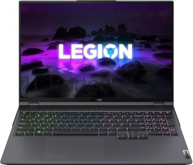 Ноутбук Lenovo Legion 5 Pro 16ACH6 Ryzen 5 5600H 16Gb SSD512Gb NVIDIA GeForce RTX 3050 Ti 4Gb 16 IPS WQXGA (2560x1600) Windows 11 Home grey WiFi BT Cam